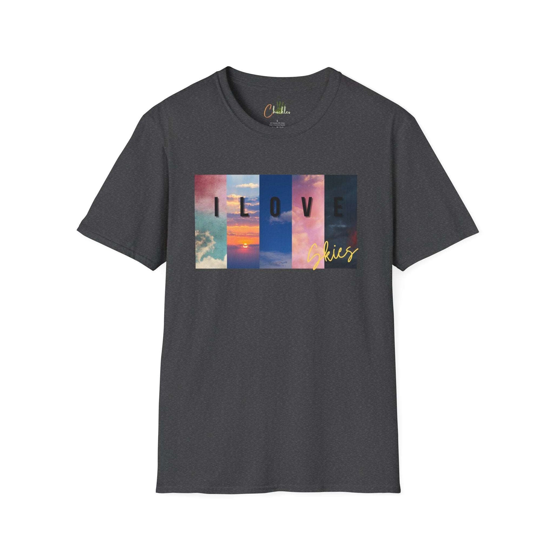 I love skies Unisex Softstyle T-Shirt