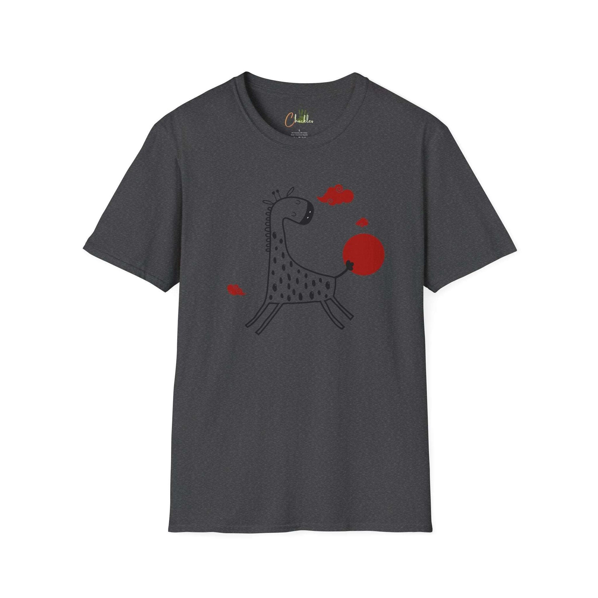 Giraffe Moon Unisex Softstyle T-Shirt